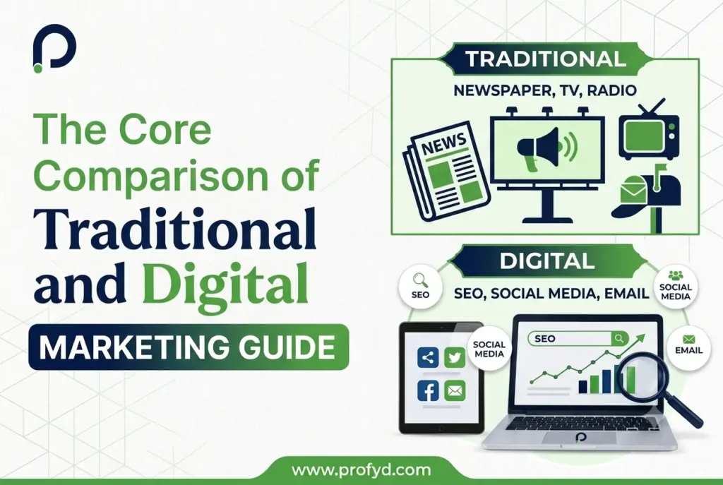 Complete Guide on Traditional vs Digital Marketing