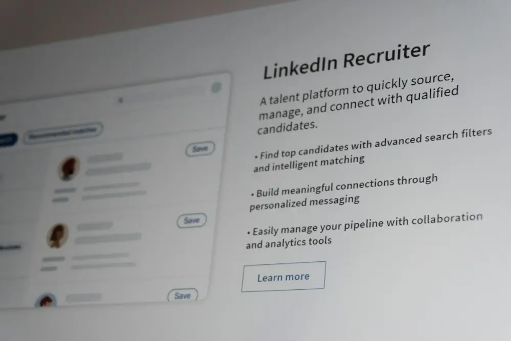 Recruiter platform on a job portal